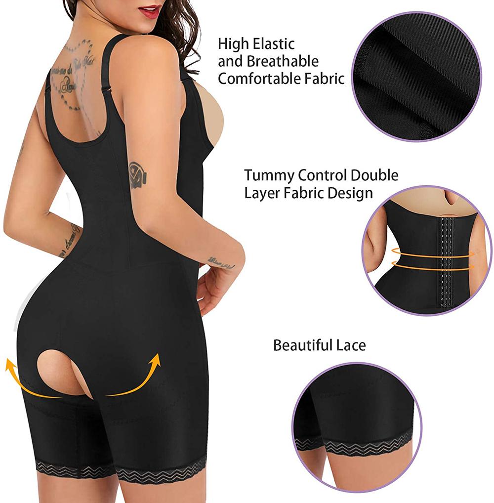 Nebility Women's Shapewear Double Tummy Control