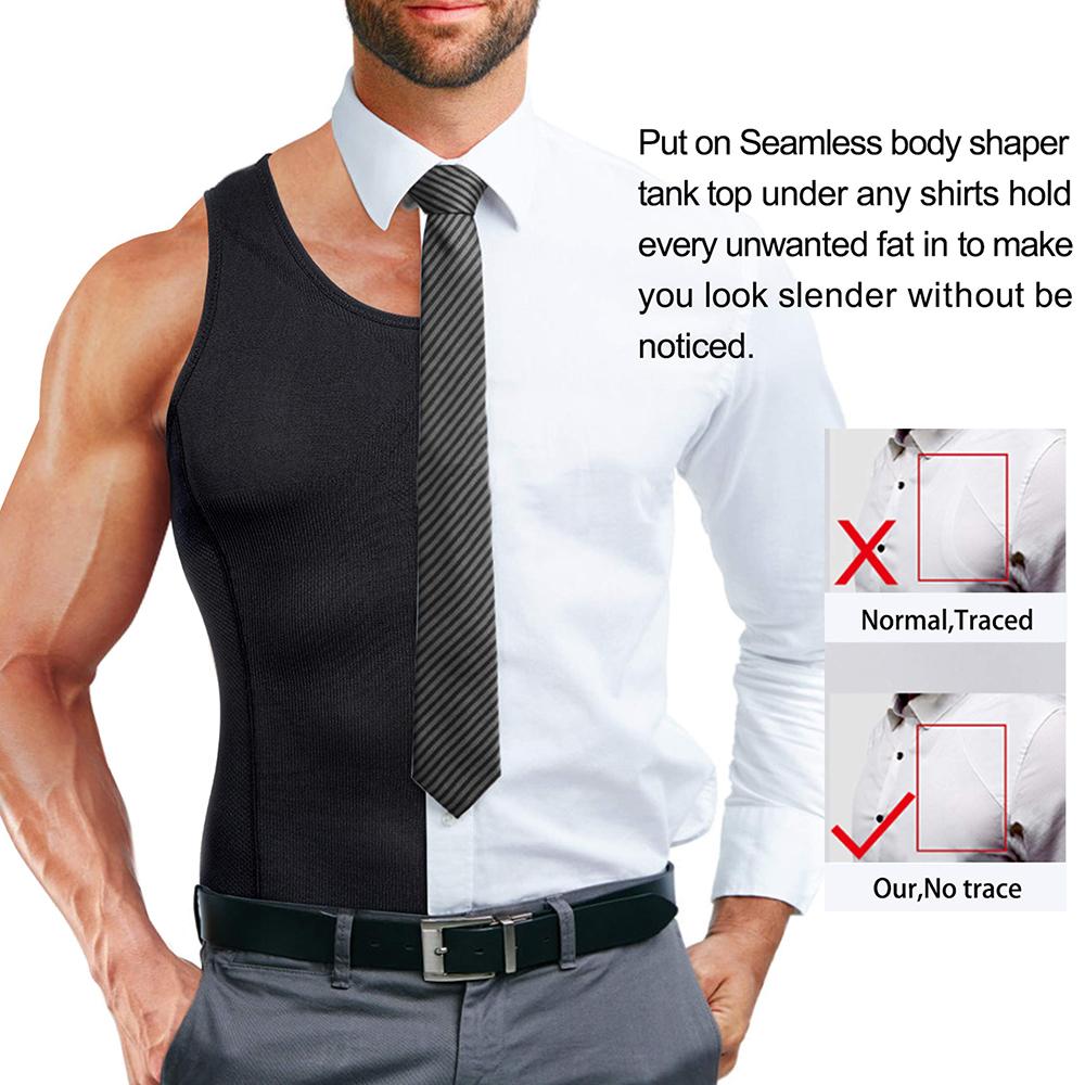 Nebility Men Compression Vest Slimming Belly