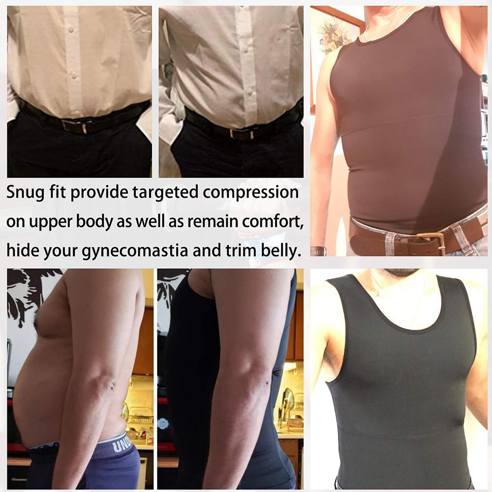 Nebility Men Compression Vest Slimming Belly
