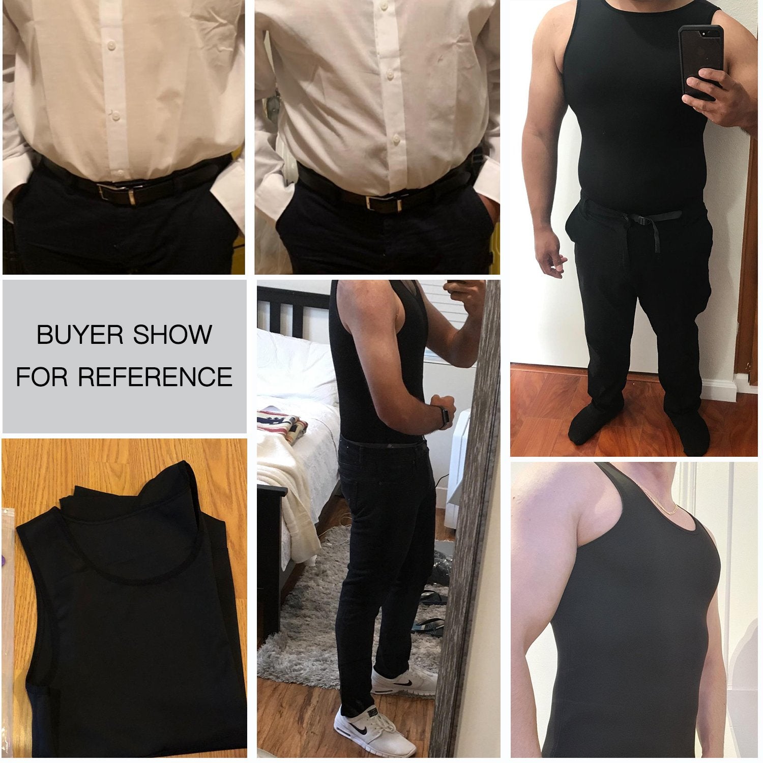 Men Zipper Vest For Slimming And Back Support Review - Nebility