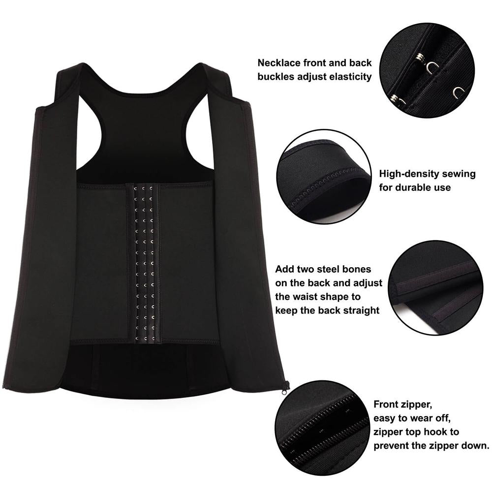 Men Compression Shirt Slimming Tank Top Body Shaper Undershirt Details - Nebility